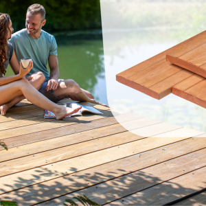 Vlonderplanken glad Bankirai Yellow Balau 28x190mm