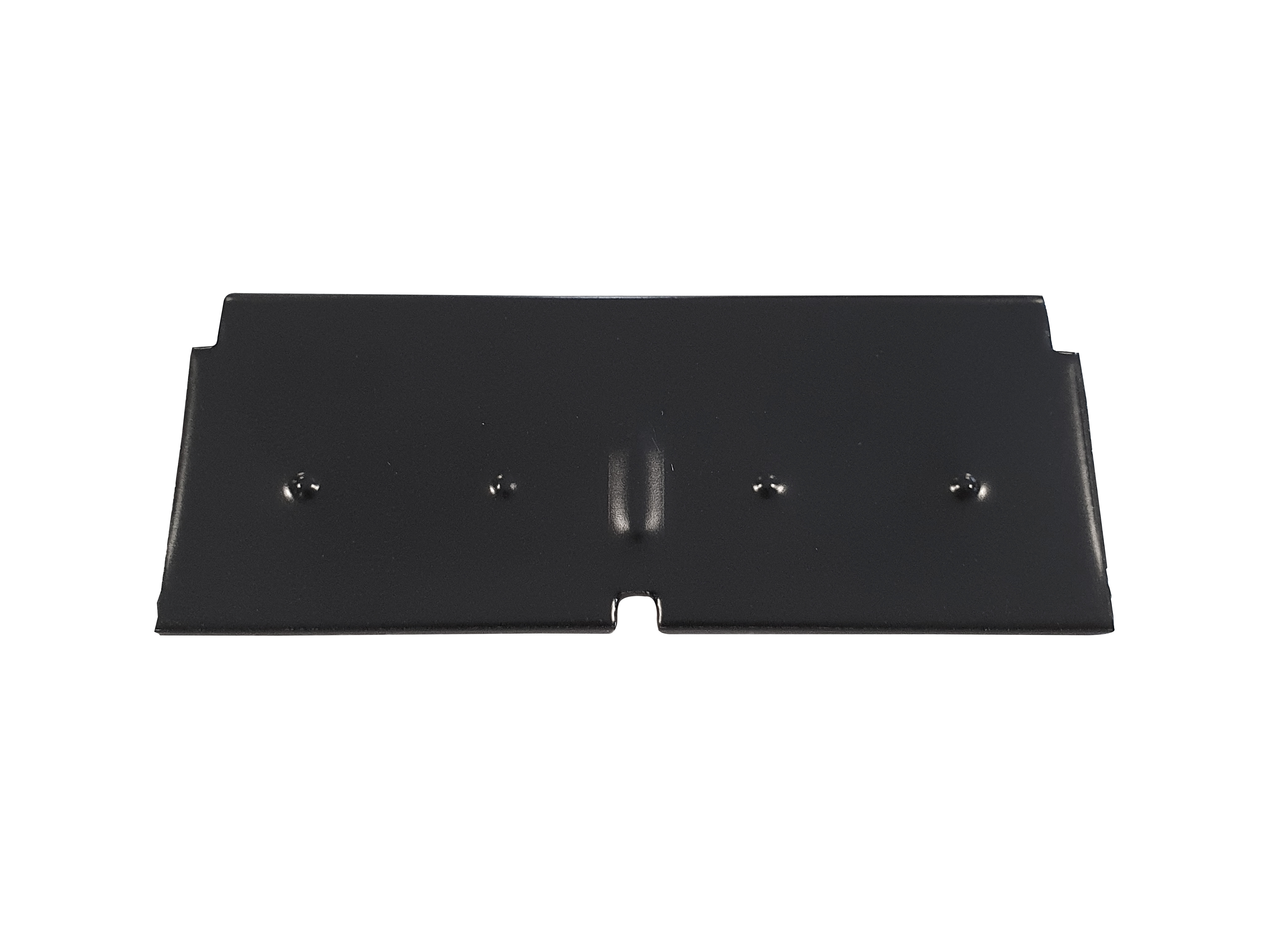 Aluminium Verbindingsstuk t.b.v. daktrim 1058506, zwart RAL 9005.