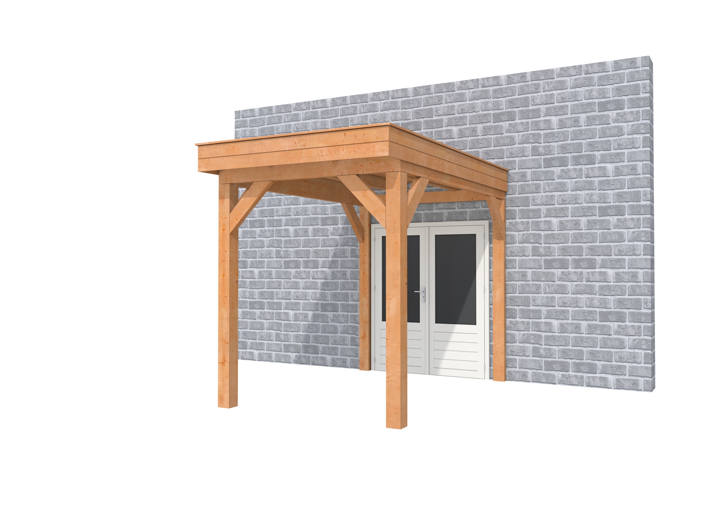 Buitenverblijf aan huis Premium I, douglas, basismodel L/A, 207x299 cm, onbehandeld.