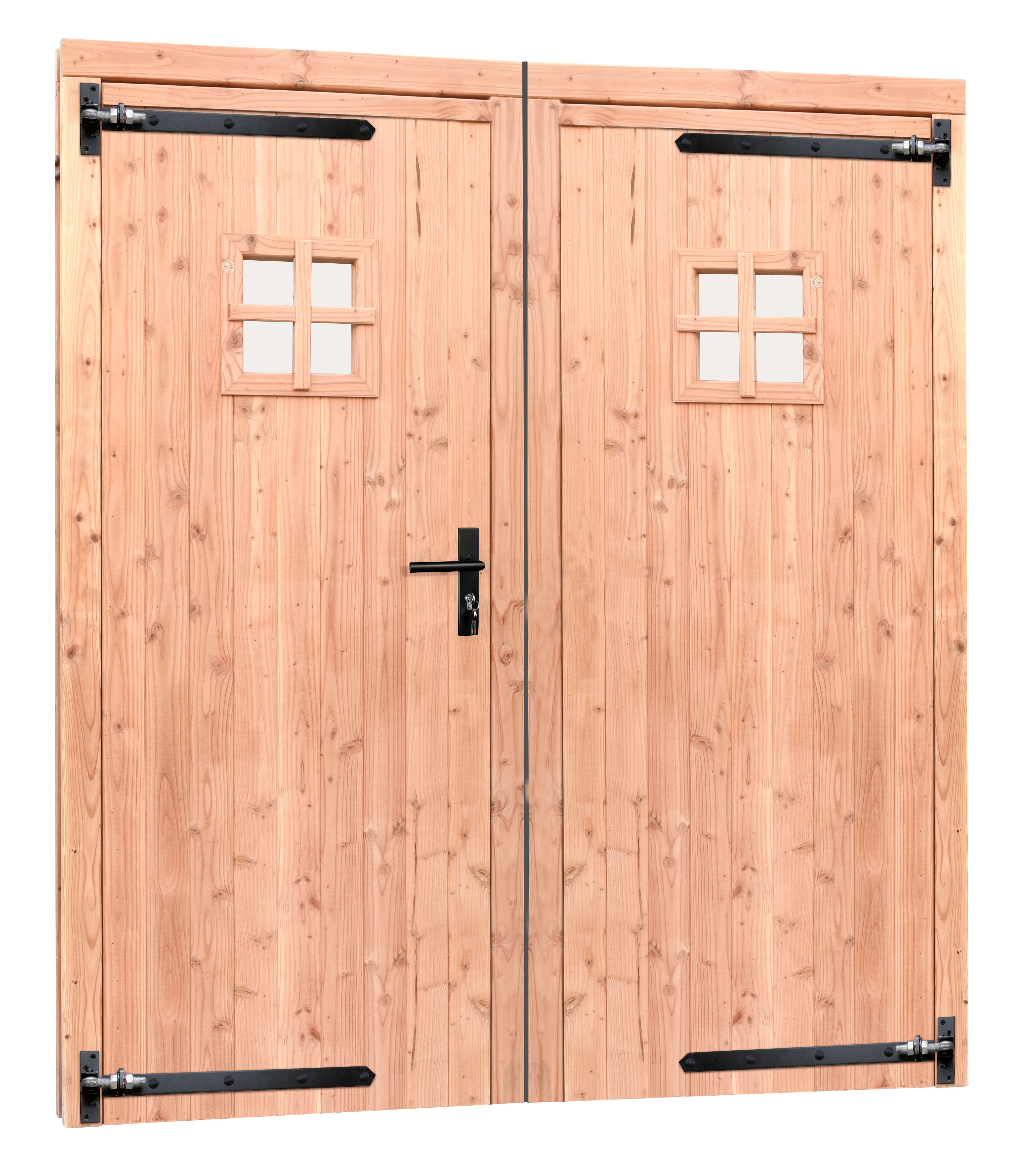 Dubbele 1-ruits deur