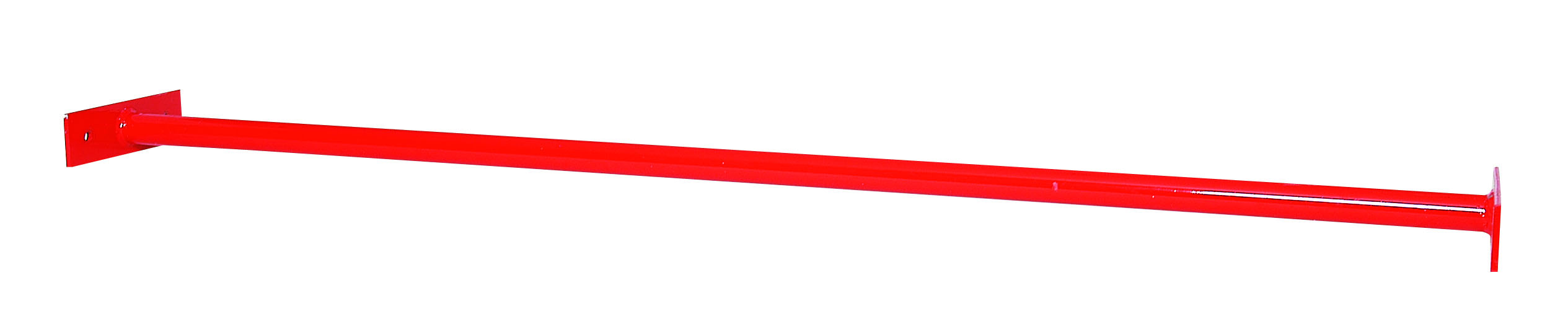 Duikelstang metaal 125 cm, rood.