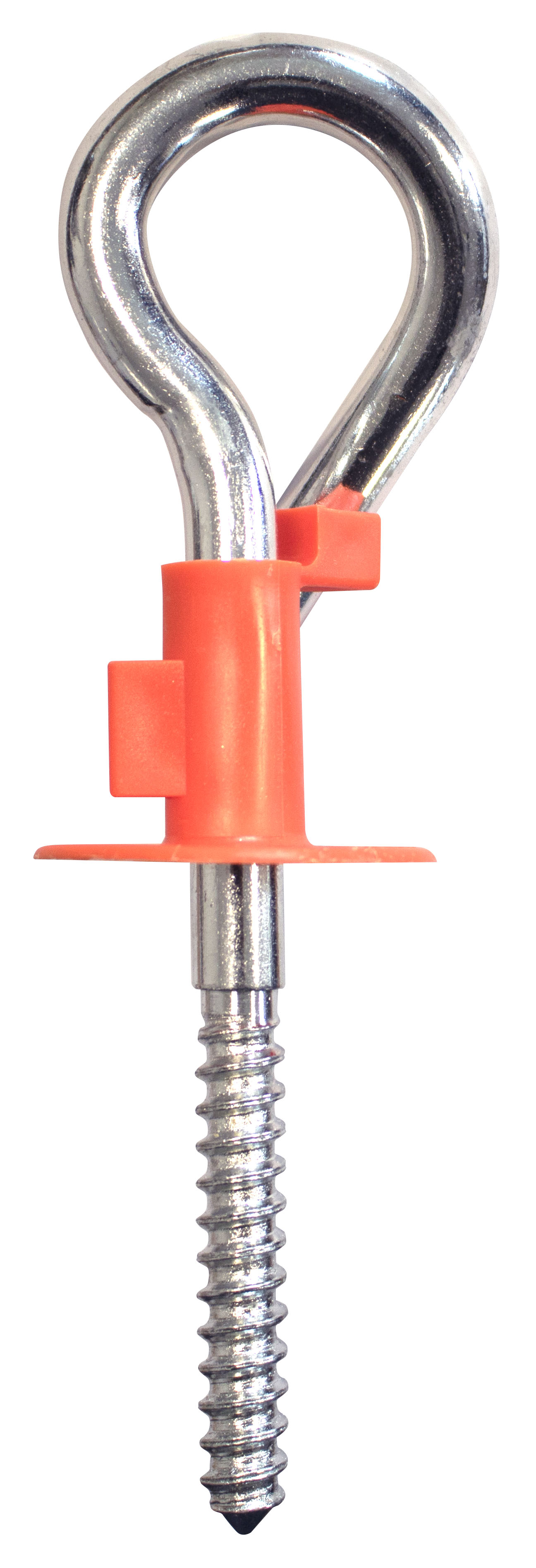 Schommelhaak, verzinkt, diam. 11 mm, 19 cm lang.