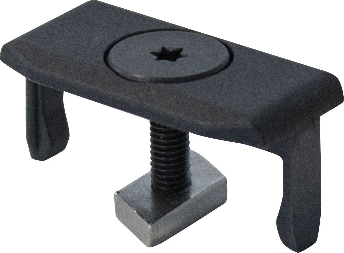 Standaard clip t.b.v. terrasmontagesysteem, 100 stuks.