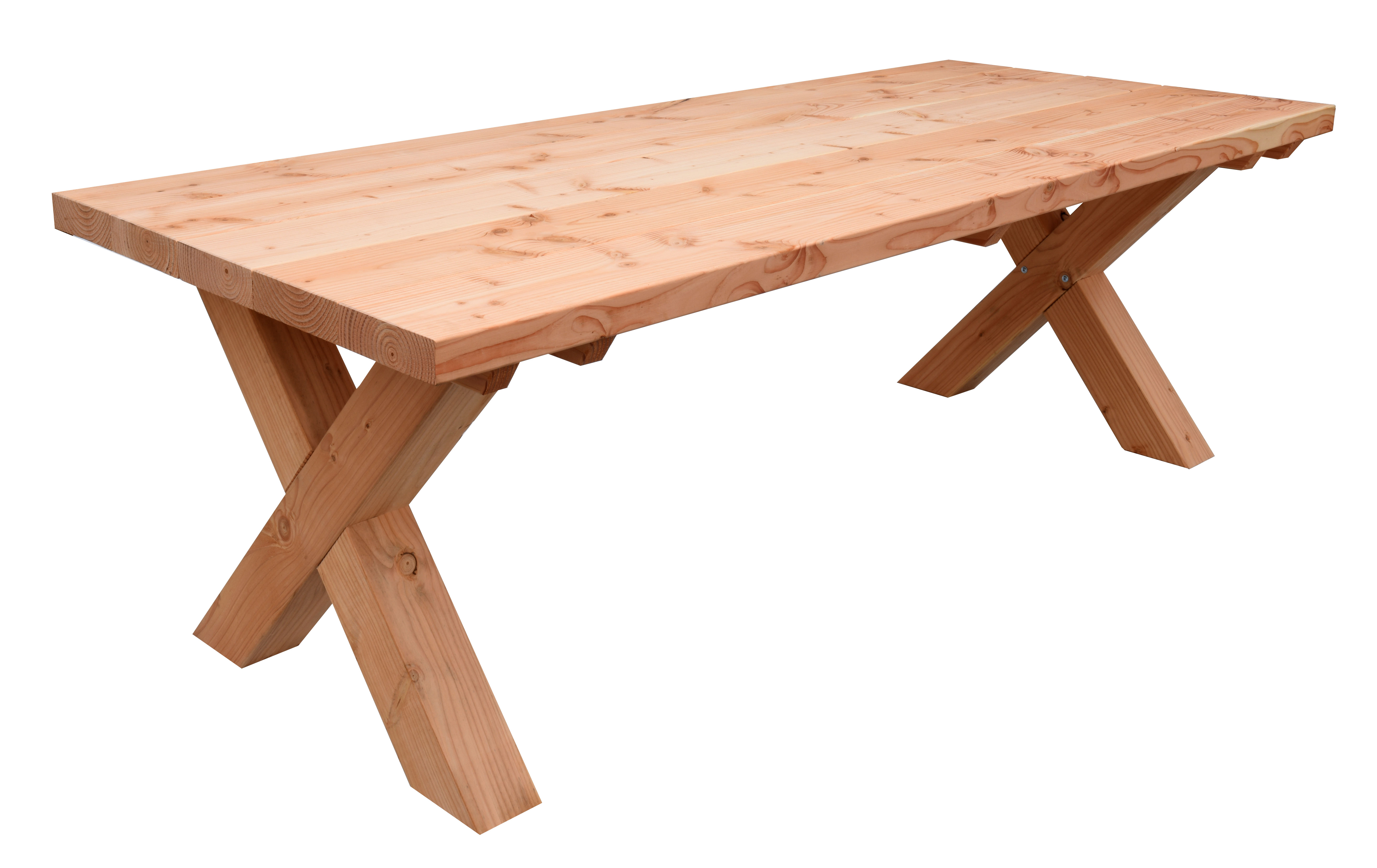 Tafel Xavi Excellent, 79 x 95 x 245 cm, onbehandeld.