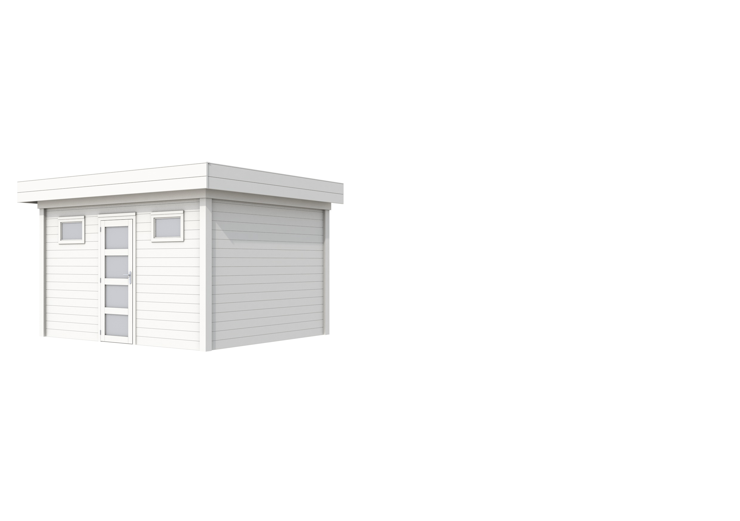 Vuren Topvision Kievit, 400 x 300 cm, wit gespoten.