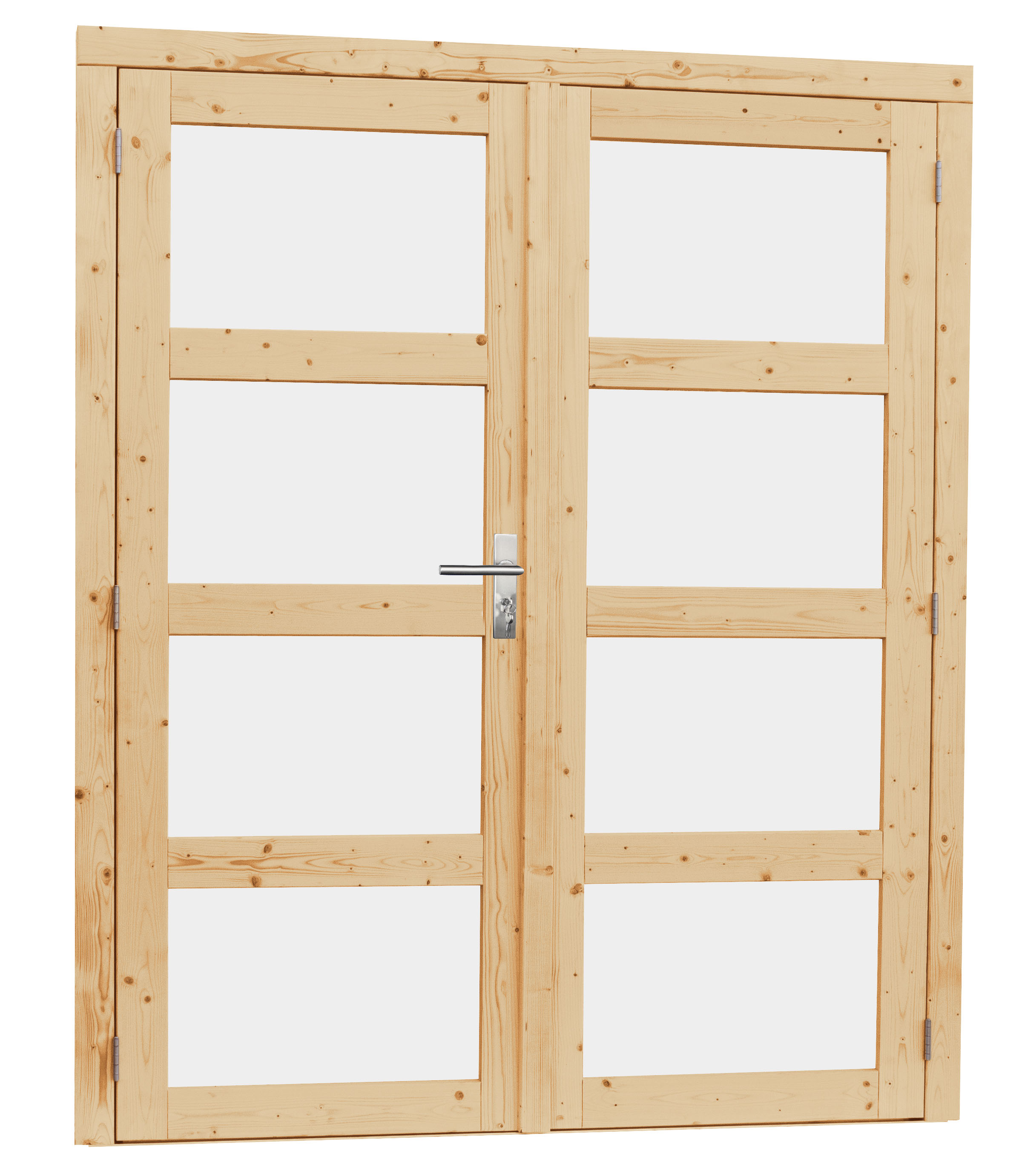 Dubbele 4-ruits deur