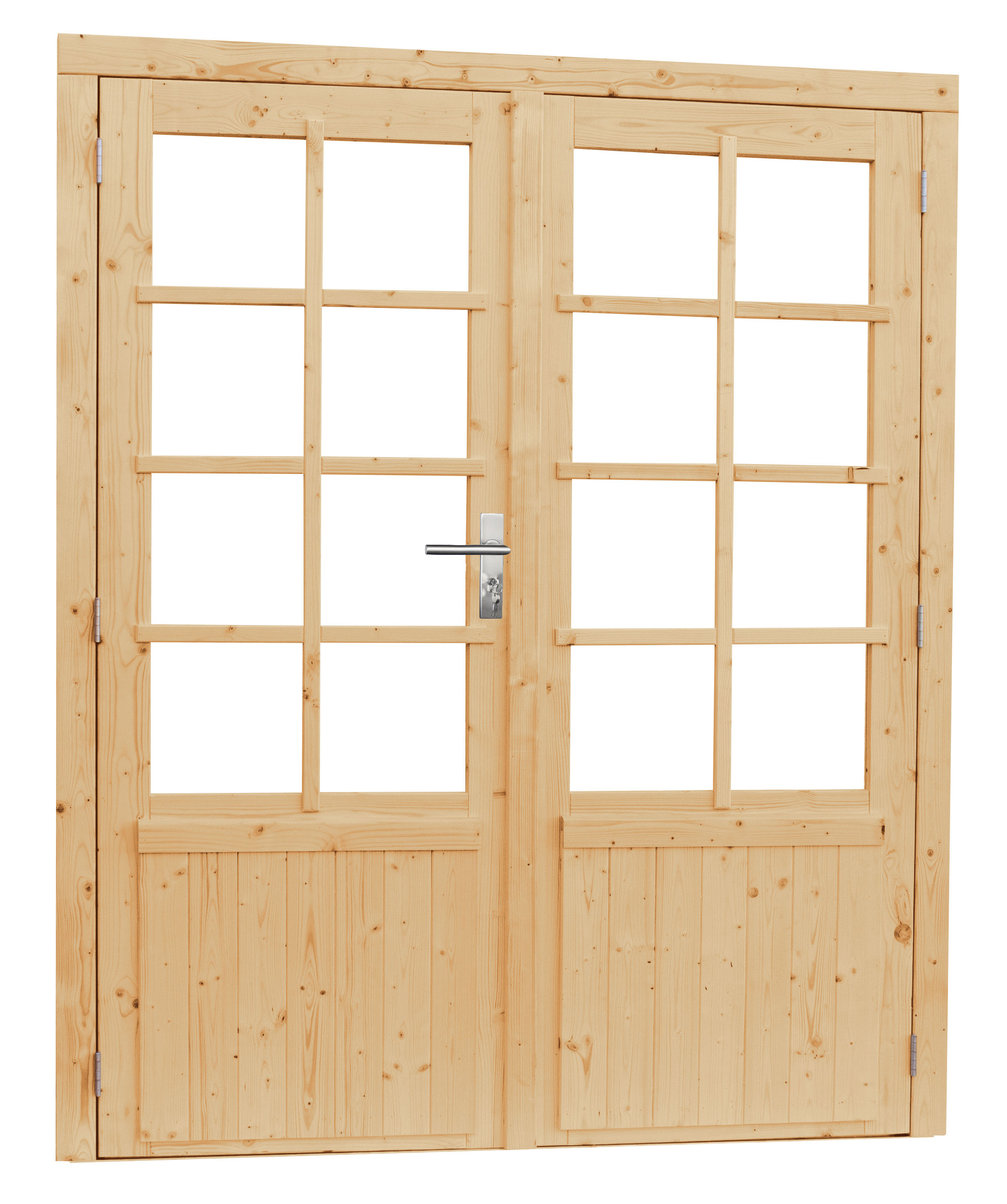 Dubbele 8-ruits deur