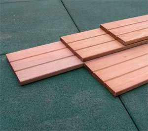 Hardhouten schuttingplank geschaafd 16x145mm