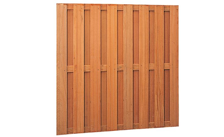 Hardhouten Tuinscherm 180x180cm Robuust Recht (AANBIEDING!) - Afbeelding 5