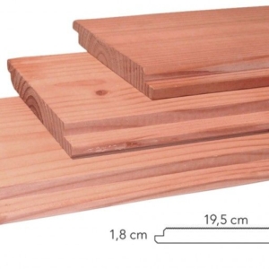 Douglas geschaafd halfhouts rabat 18x195mm
