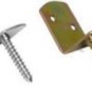 Vlechtschermbeugel t.b.v. tuinscherm gegalvaniseerd