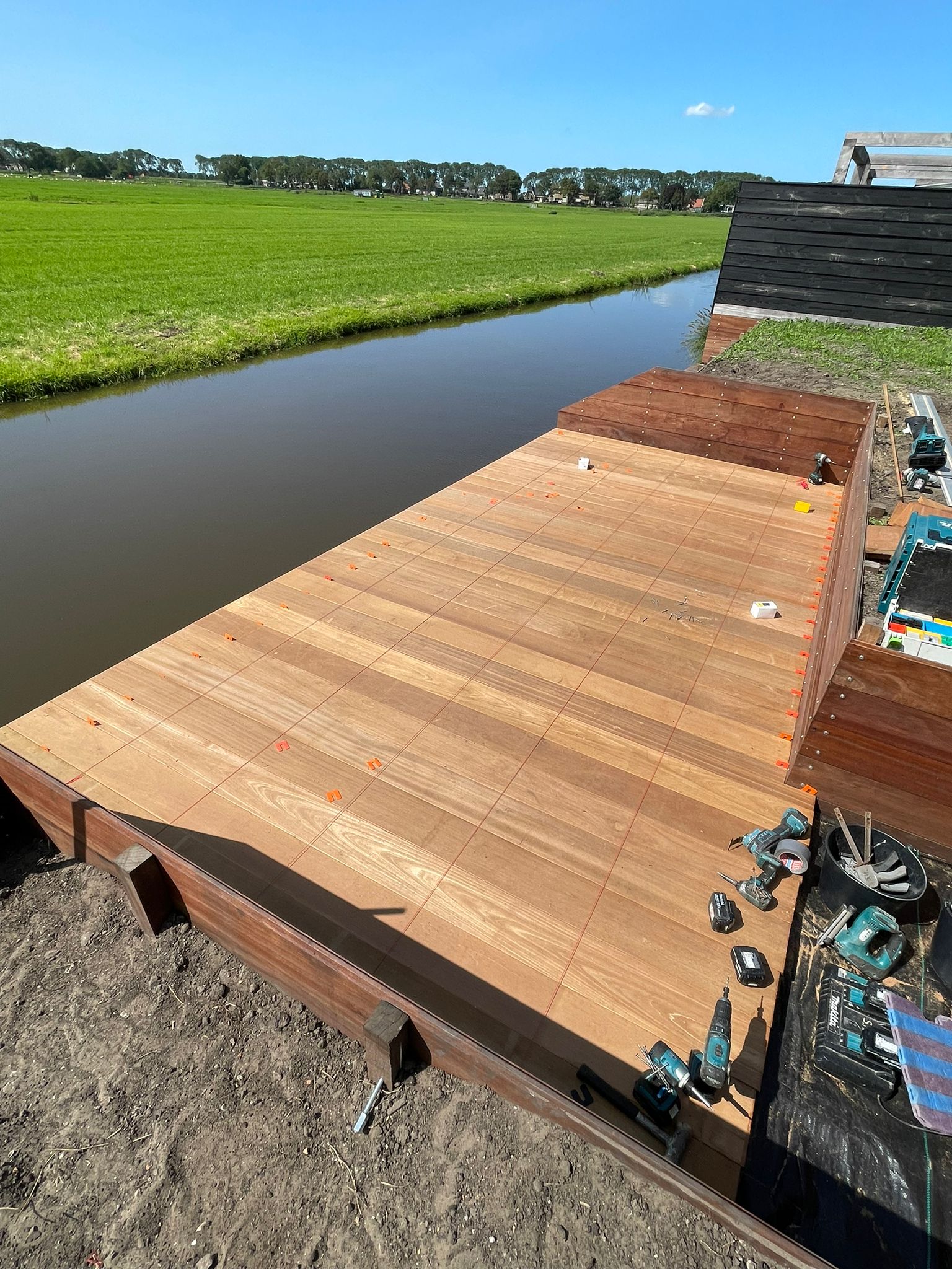 Hardhouten Bankirai Yellow Balau Vlonderplanken 28x190mm (aanbieding) - Afbeelding 4