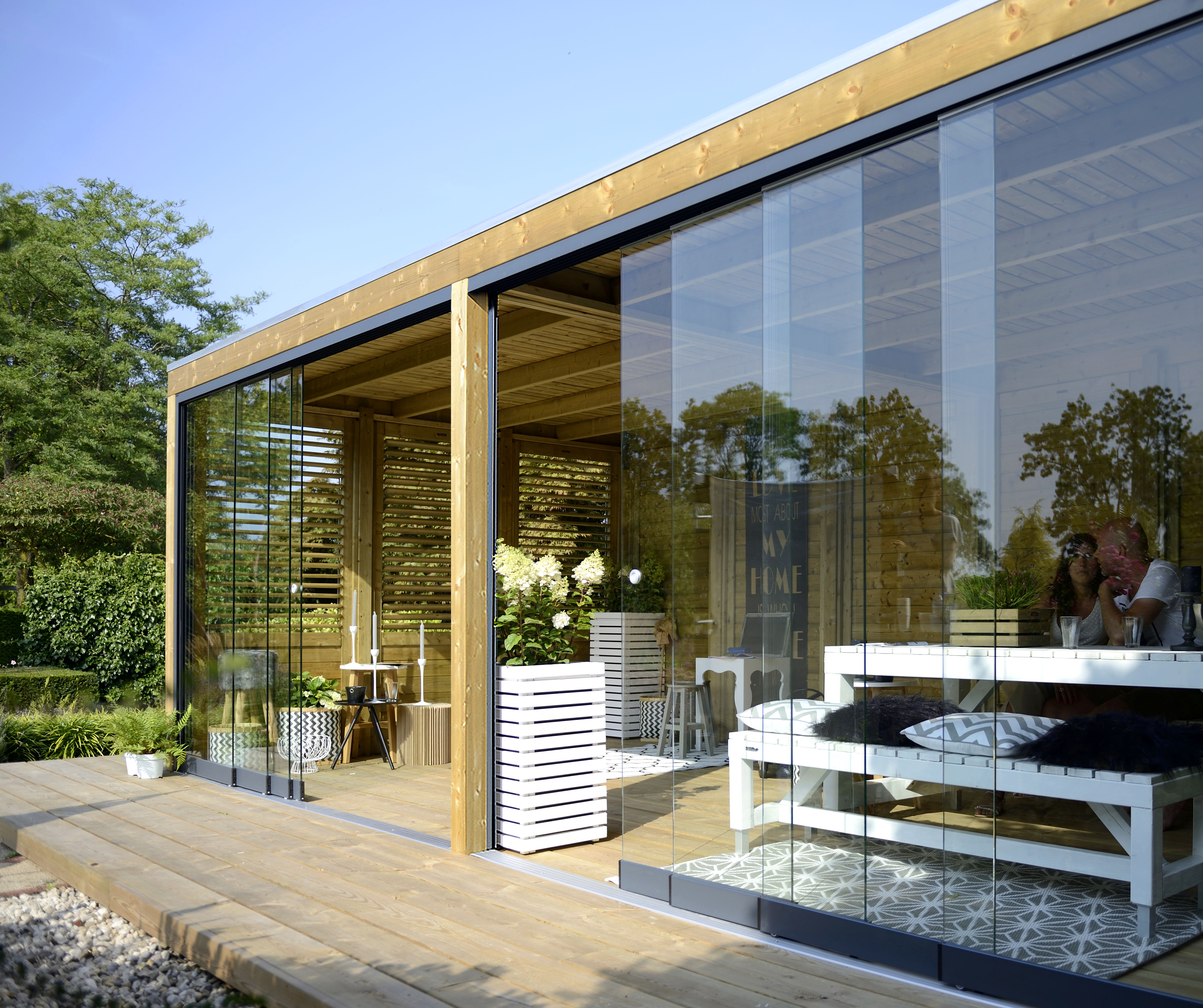 Maatwerk Glazen Schuifwand per paneel