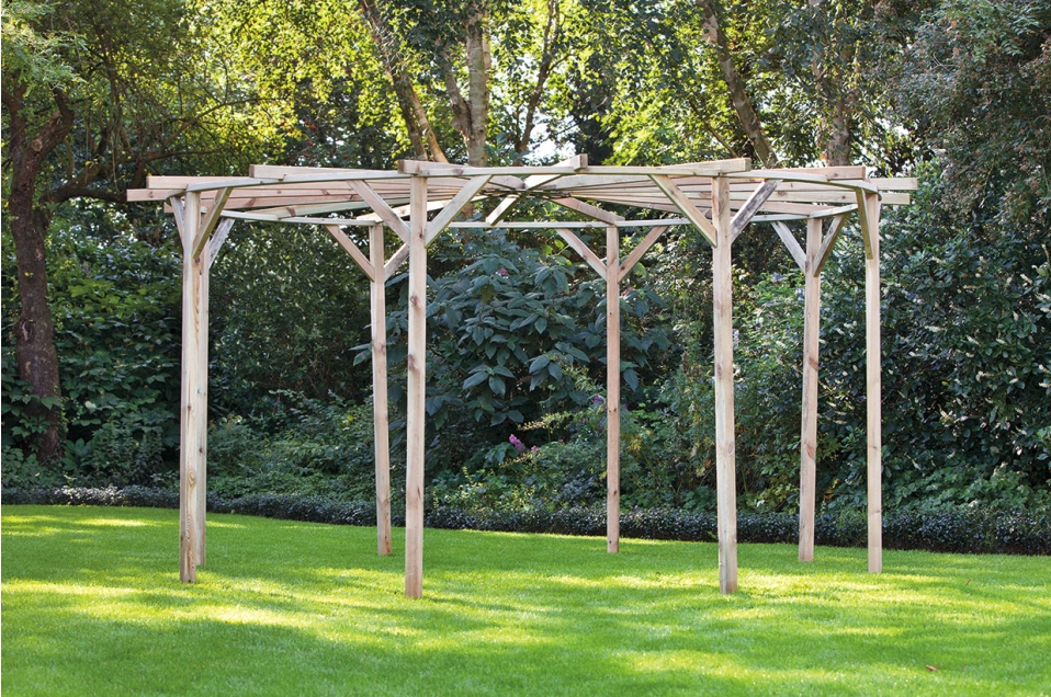 Geimpregneerd vuren 45x70mm geschaafd - Afbeelding 2