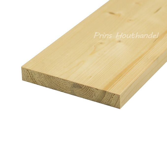Vuren 28x195mm Steigerplanken Geschaafd 5.1m1