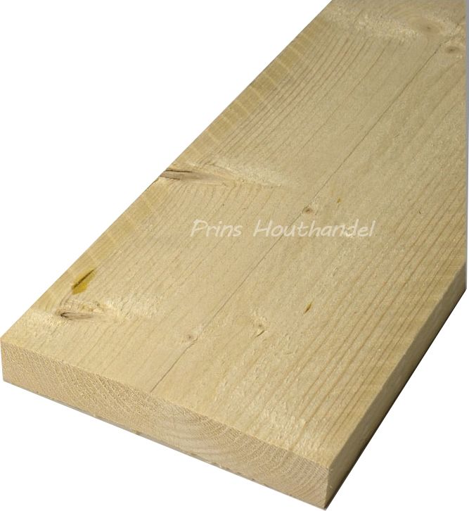 Vuren 32x200mm Steigerplanken Ruw 5m1