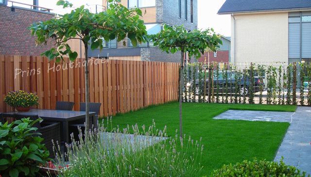 Hardhouten Tuinscherm 180x180cm Robuust Recht (AANBIEDING!) - Afbeelding 6