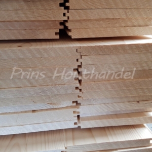 Vuren Vloerdelen 18x190mm mes en groef