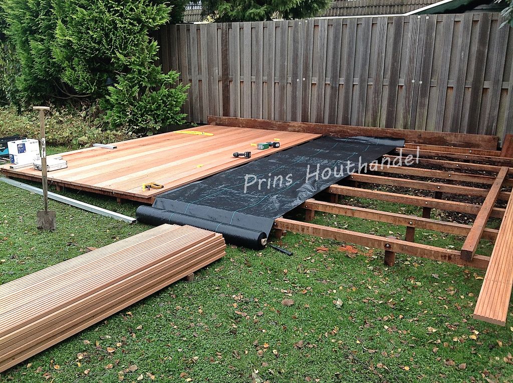 Hardhouten Vlonderplanken Bankirai Yellow Balau 21x145mm - Afbeelding 4