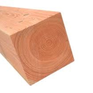 Douglas Palen Fijnbezaagd 100x100mm