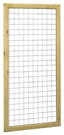 Betonijzer geimpregneerd trellischerm 90x180cm - Afbeelding 3